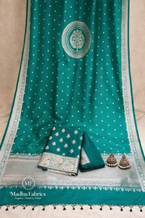 Women's Banarasi Silk Dress Material